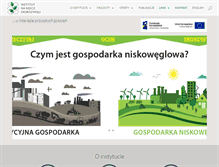 Tablet Screenshot of ine-isd.org.pl